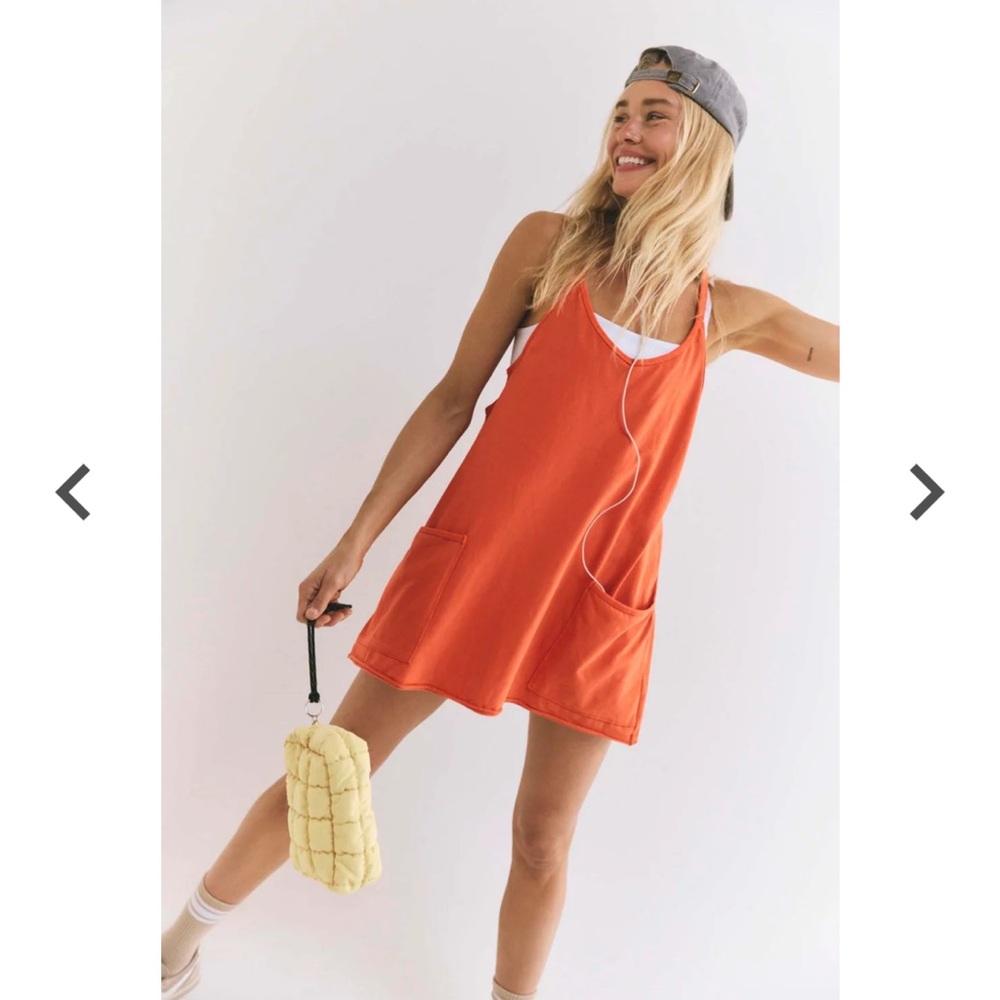 Hot Shot Mini dress in cherry tomato